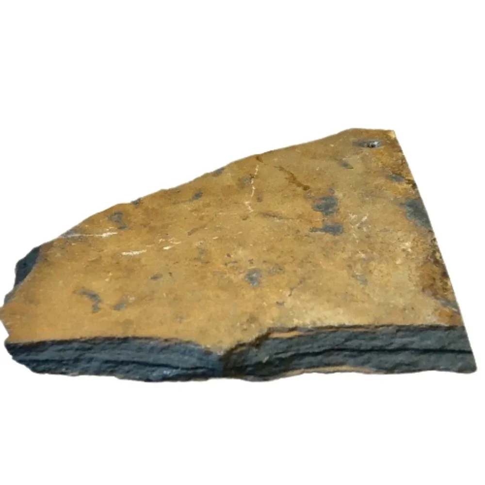 Slate Stone Hand Painted Primitive Hunting Giraffe Art Wall Hanging Decor
